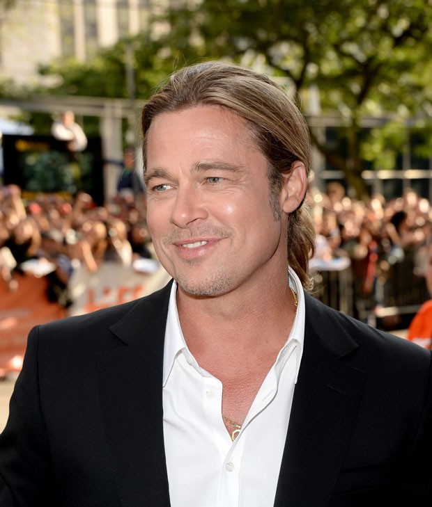 Brad Pitt, o deus do grooming (Foto: Getty Images)