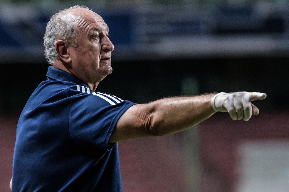 Felipão Cruzeiro — Foto: Gustavo Aleixo