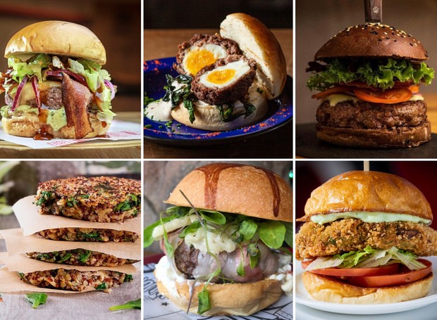 Dia mundial do hambúrguer confira desde receitas veganas até as tradicionais gourmets (Foto: Divulgação)