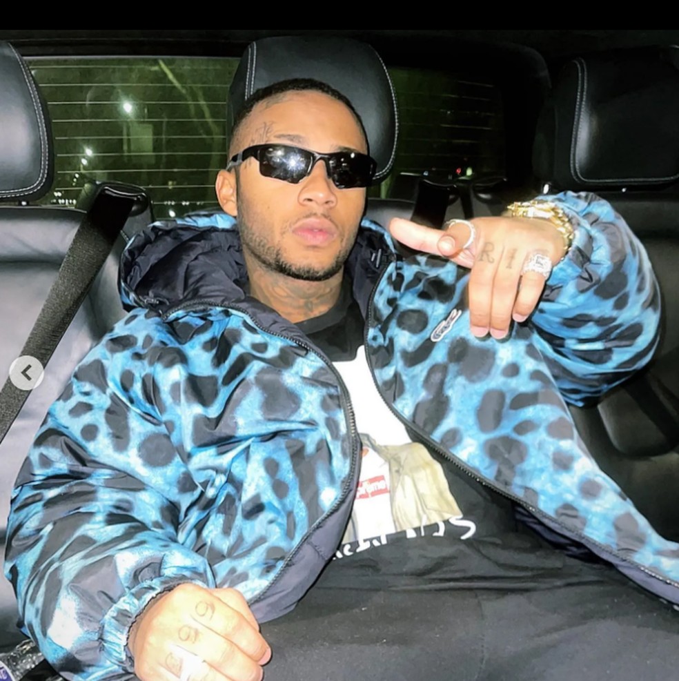 Rapper Orochi é detido pela polícia por porte de drogas — Foto: Reprodução redes sociais
