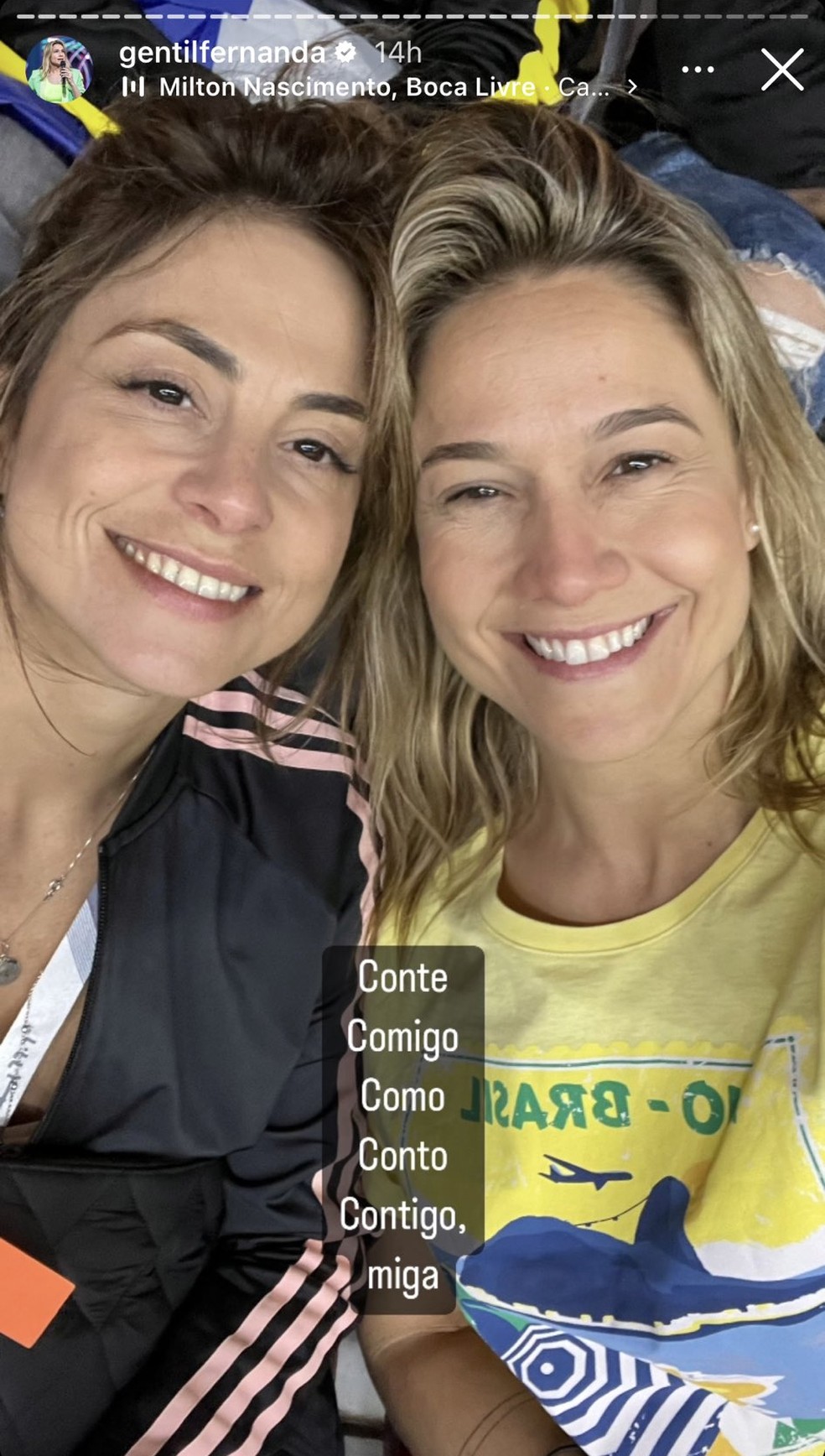 Priscila Montandon e Fernanda Gentil — Foto: Reprodução / Instagram