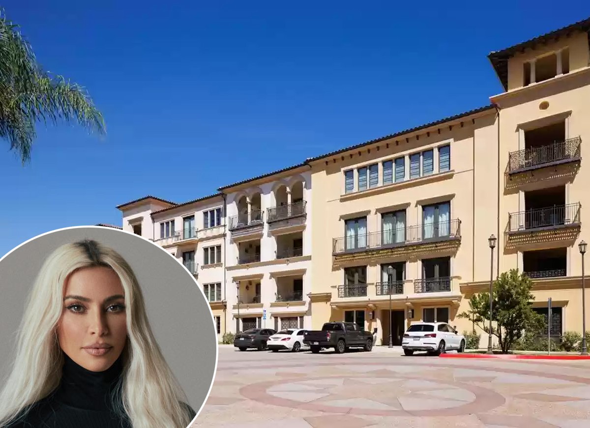 Kim Kardashian vende apartamento em Calabasas por US$ 3,5 milhões (Foto: Realtor e Reprodução / Instagram)