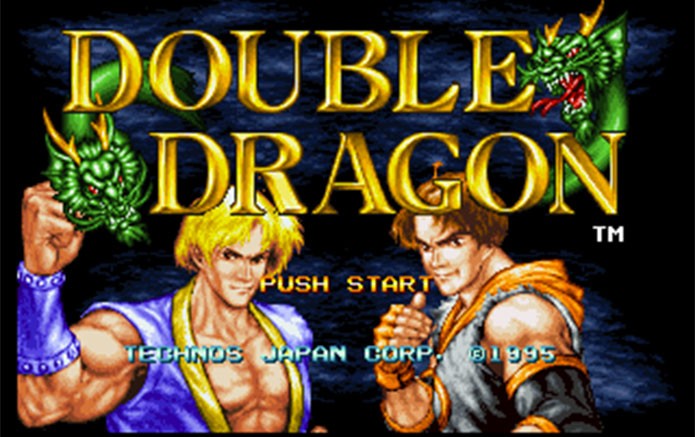 Double Dragon praticamente criou o gênero beatem up (Foto: Divulgação/Neo Geo)