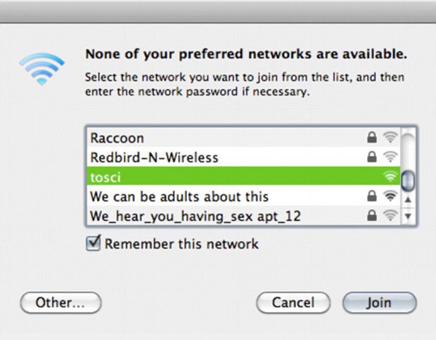 Nomes de Wi-Fi são usados para ofender ou dar indiretas a vizinhos (Foto: Daily Mail)