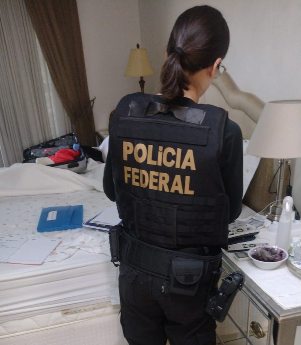 Polícia Federal cumpre mandados de busca e apreensão no norte de MT — Foto: Polícia Federal 