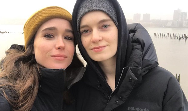 Ellen Page e a mulher, Emma Portner (Foto: Reprodução / Instagram)
