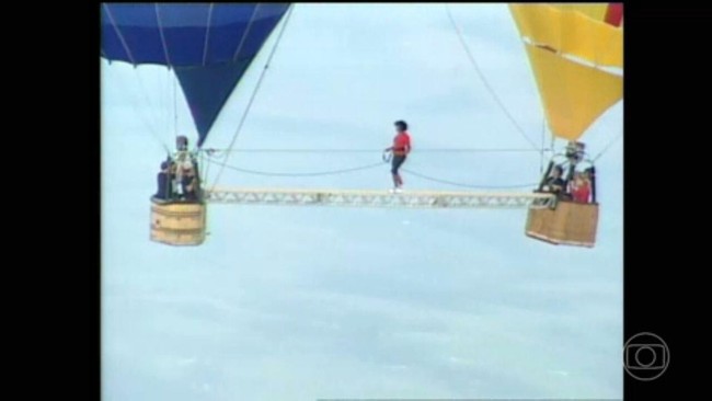 Glória Maria escalou, caminhou entre balões e viveu inúmeras aventuras em suas reportagens