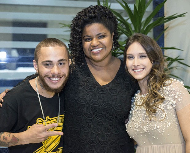 Joey Mattos, Isadora Morais e Rose Oliver (Foto: Camila Serejo/Gshow)