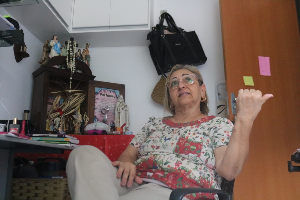 Cáritas decidiu se separar após 38 anos de casamento e se formou em direito. — Foto: Maria Romero/G1