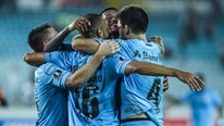 Grêmio vai às oitavas ao vencer Monaguas com pênalti aos 51 (Lucas Uebel / Grêmio, DVG)