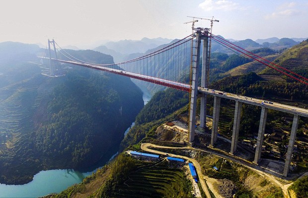 Ponte chinesa (Foto: Xinhua Press/ Reprodução)