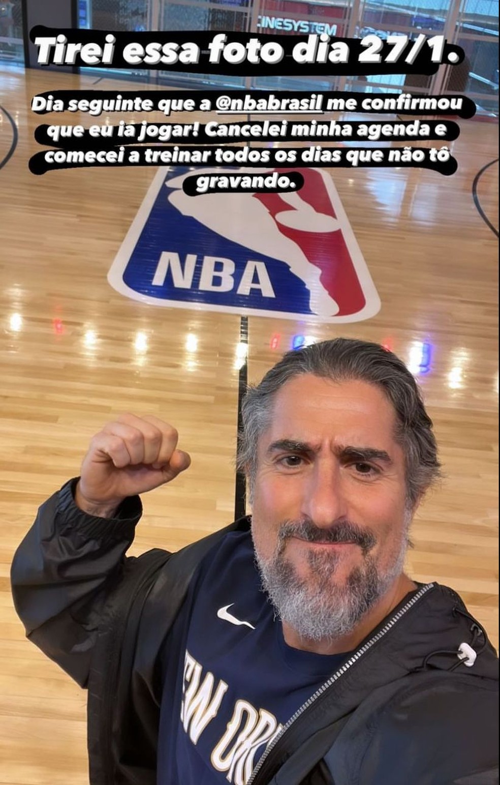 Marcos Mion na NBA: apresentador vai participar de jogo das celebridades