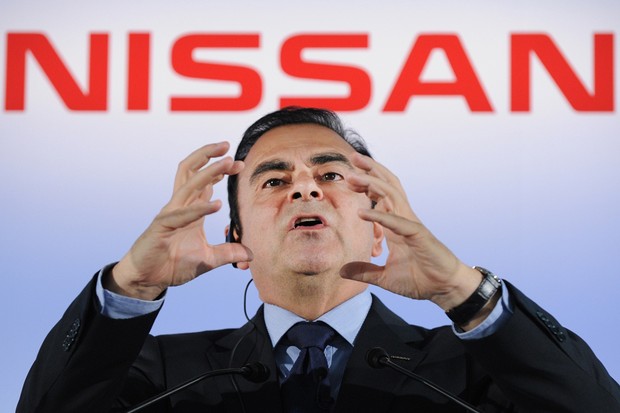 Carlos Ghosn, ex-presidente da Nissan (Foto: TORU YAMANAKA / AFP)