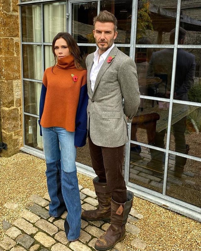 Victoria e David Beckham (Foto: Instagram)