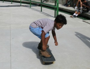 Victor skate mirim Mundial de Skate Vertical (Foto: Ana Carolina Fontes)