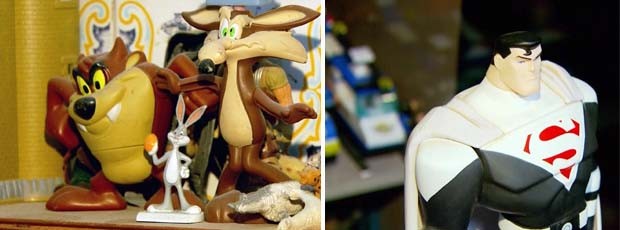 No quarto adaptado para a coleção, são 3,2 mil brinquedos em miniatura (Foto: Reprodução EPTV / Luciano Tolentino)