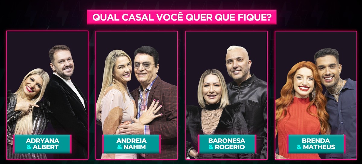 Power Couple 2022: como votar para salvar casal da 3ª DR
