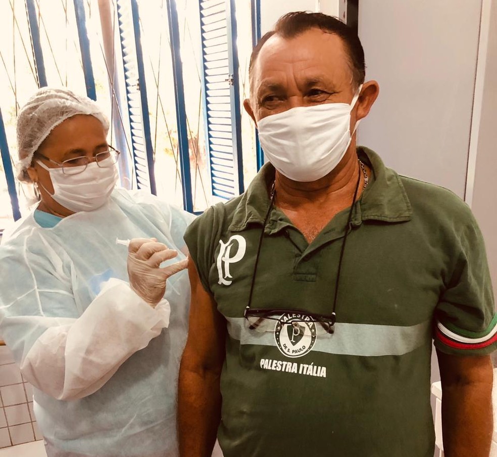 População indígena do RN começa a ser vacinada — Foto: Divulgação/Sesap