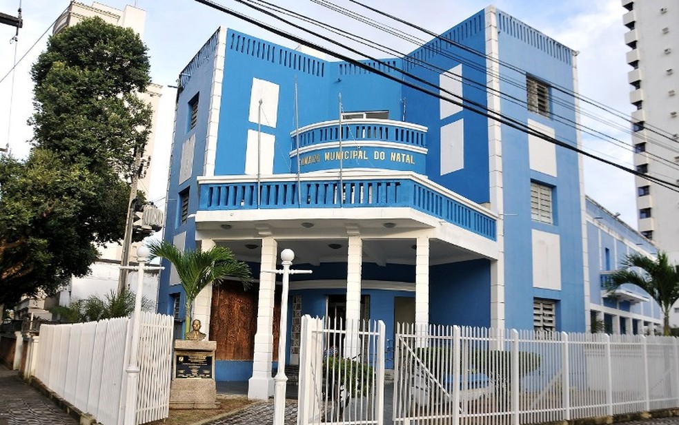 Câmara Municipal de Natal fecha durante o carnaval — Foto: Elpídio Júnior/CMN