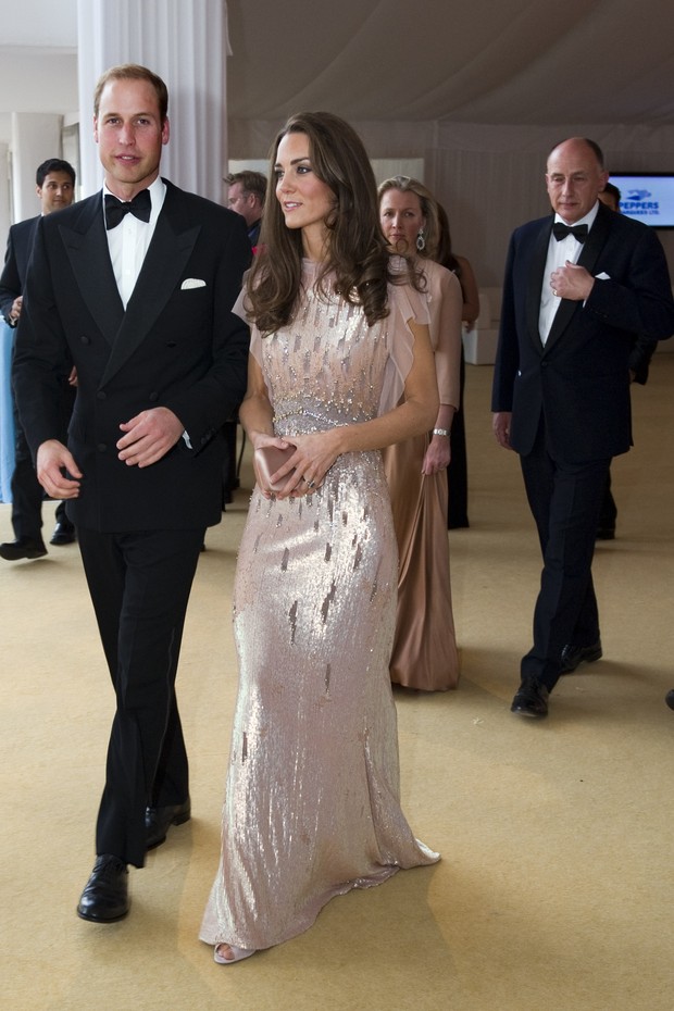 Vestido usado pela Duquesa de Cambridge na última quarta-feira (22.06) já havia sido usado em 2011 (foto) (Foto: Getty Images)