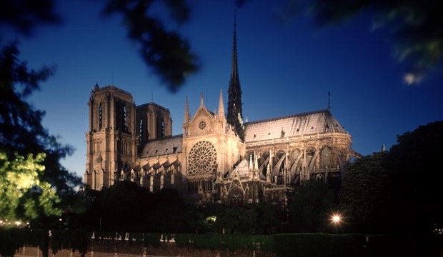 Catedral de Notre Dame de Paris presenciou importantes fatos históricos (Foto: Getty IMages)