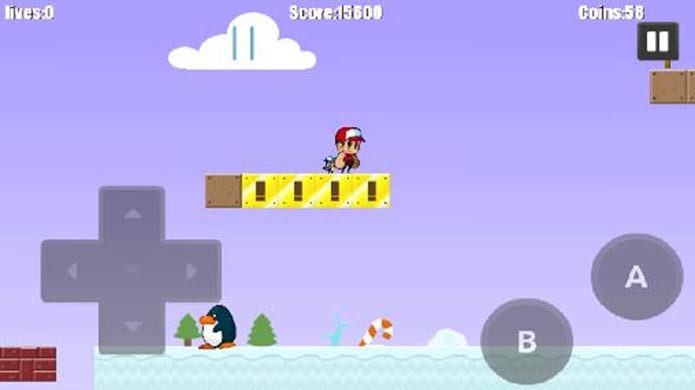 Super Oscar emula Mario de forma simples e eficiente (Foto: Reprodução)