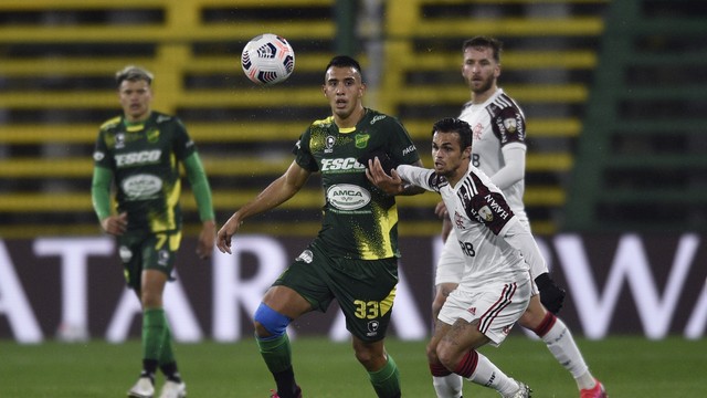 Michael em Defensa y Justicia x Flamengo, pela Libertadores