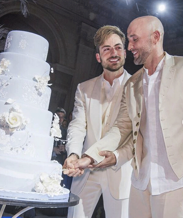 Paulo Gustavo e Thales Bretas se casaram em 2015 (Foto: Reprodução/ Instagram)