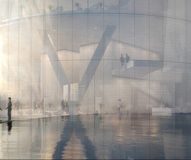 China terá edifício com formas inspiradas no DNA (Foto: Reprodução )