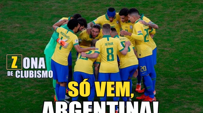 Redes Sociais Se Enchem De Memes Com Brasil X Argentina Na Semifinal Da Copa America Copa America Ge