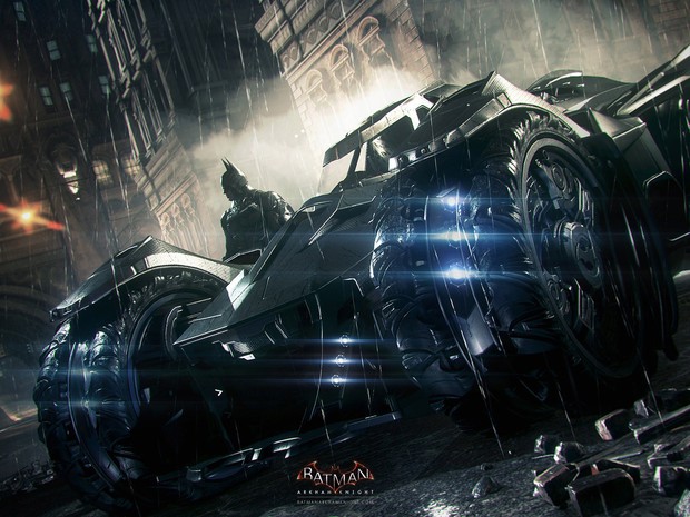 Jogador poderá dirigir o Batmóvel em 'Batman: Arkham Knight' (Foto: Divulgação/Rocksteady)