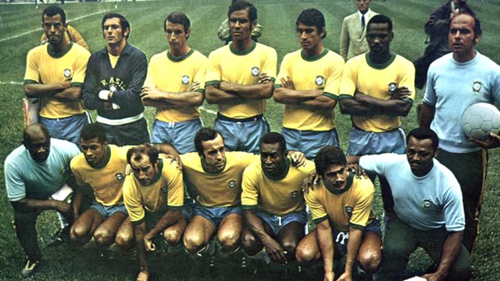 Seleção 1970 time posado