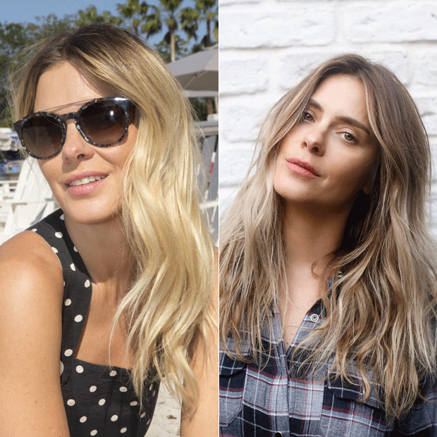 Carolina Dieckmann; antes e depois  (Foto: Divulgação)
