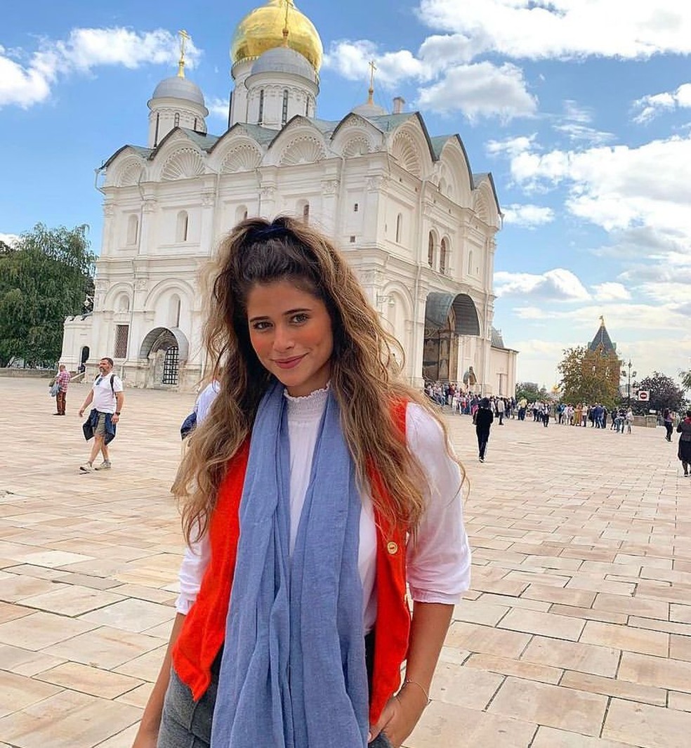 Isadora Cruz na Rússia  — Foto: Reprodução/Instagram