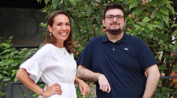 Carolina Habeyche e Fernando Domingues, cofundadores da Be Beleza Tech (Foto: Divulgação)
