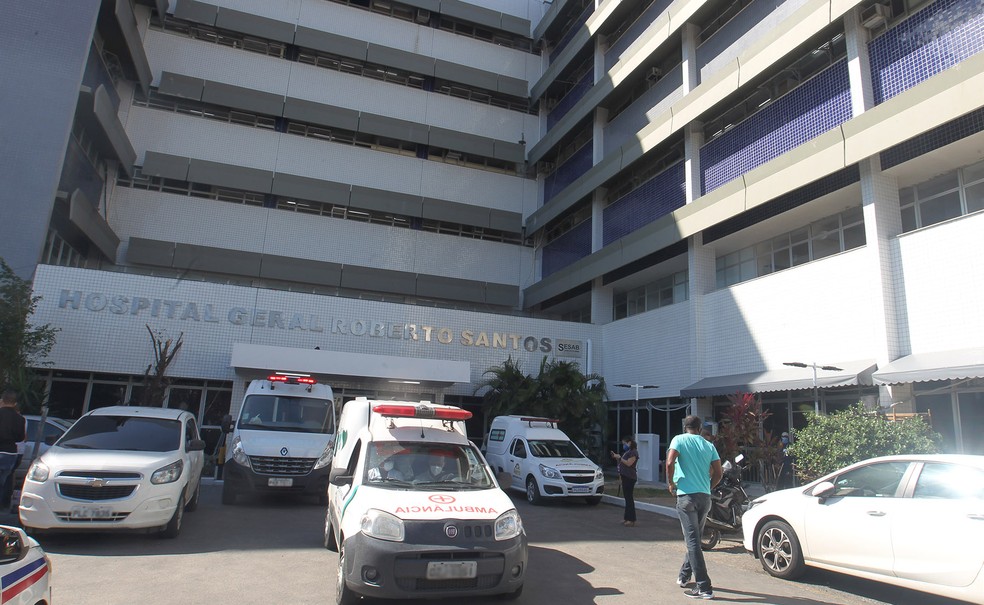 Baleados foram socorridos e levados para o Hospital Geral Roberto Santos, em Salvador — Foto: Divulgação / Hospital Geral Roberto Santos