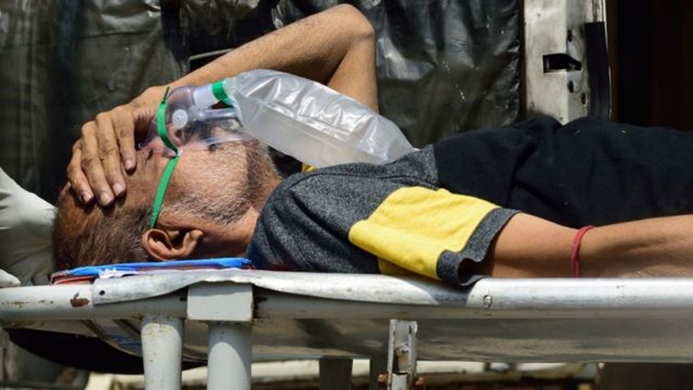 Nas últimas semanas, Índia vive seu pior momento desde que a pandemia começou — Foto: Getty Images/BBC