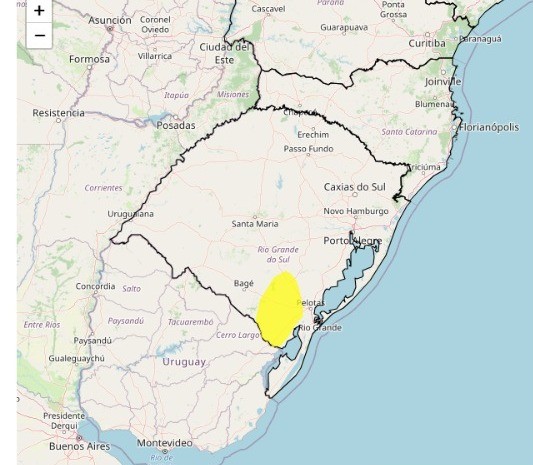 Chance de geada e mínimas abaixo de 10ºC: prepare-se para um fim de semana de frio no RS 