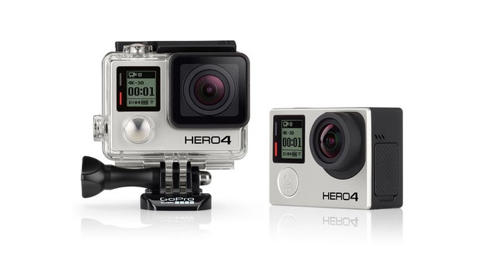 GoPro Hero4 Black é o modelo avançado de câmera de ação com vídeos em 4K (Foto: Divulgação/GoPro)