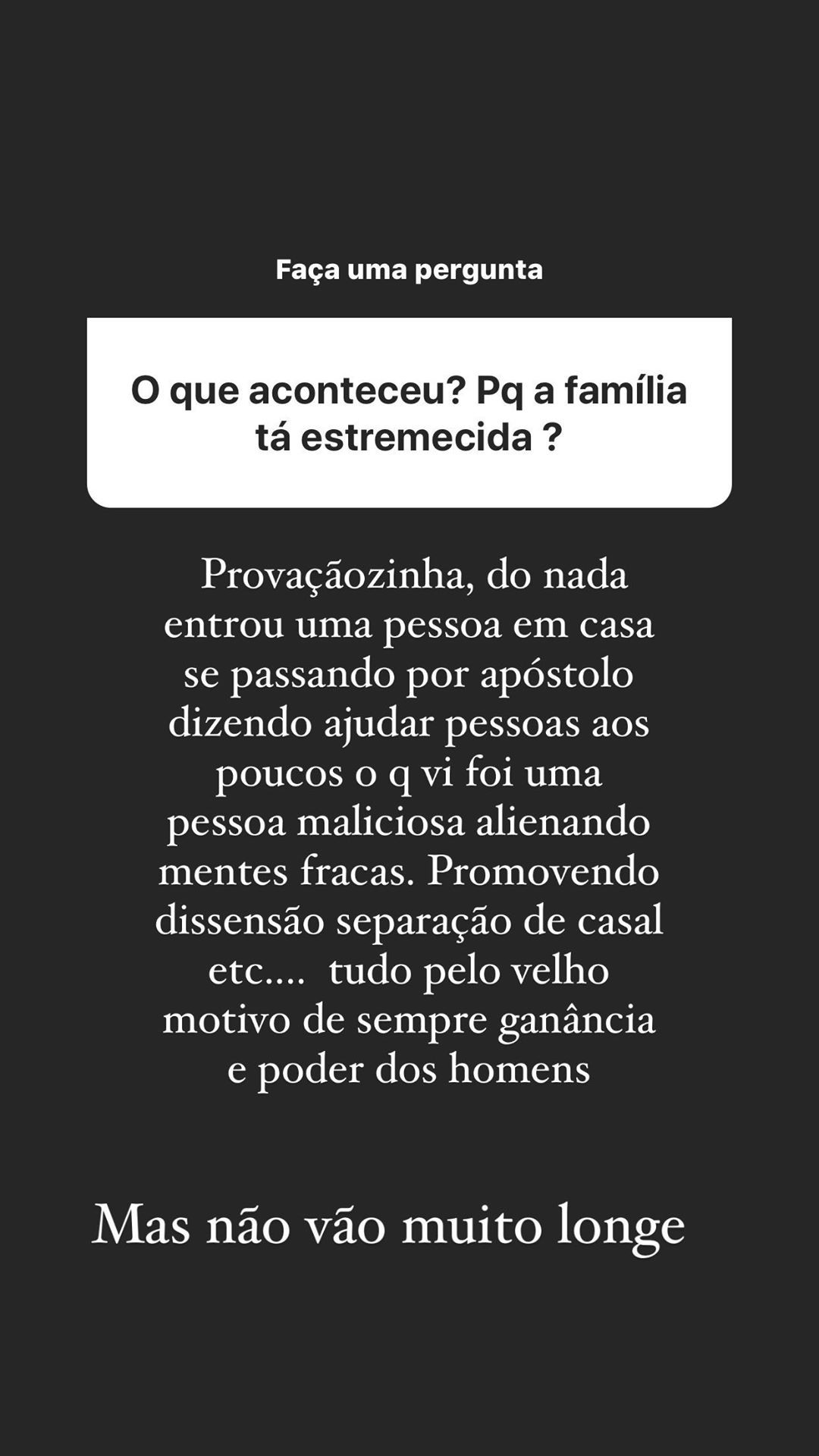 Pastor Marcio Pôncio fala sobre crise na família (Foto: Reprodução/Instagram)