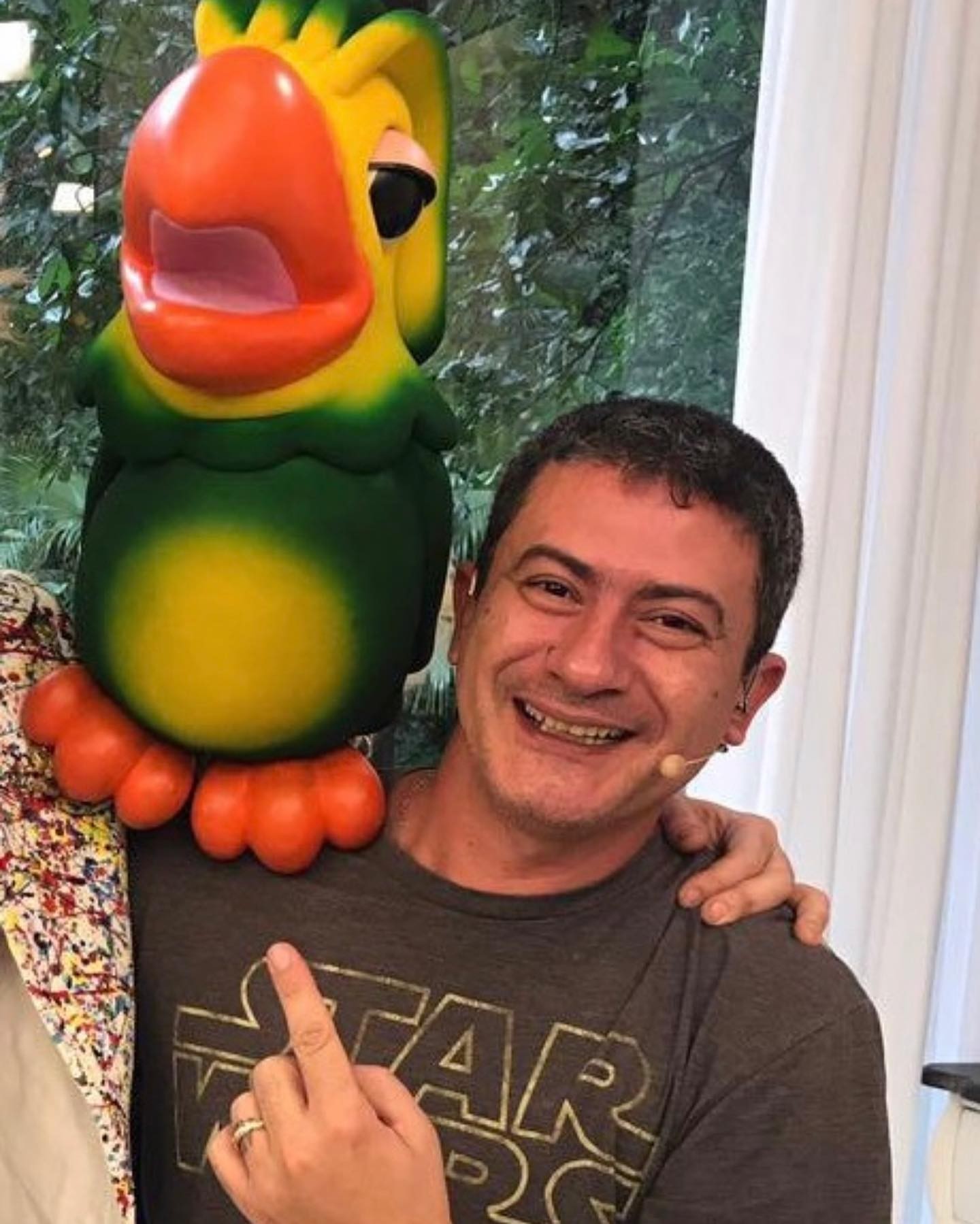 Tom Veiga com Louro José (Foto: Reprodução/Instagram)