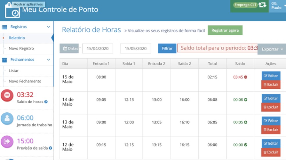 Redu O De Jornada No Trabalho Como Controlar Banco De Horas Online