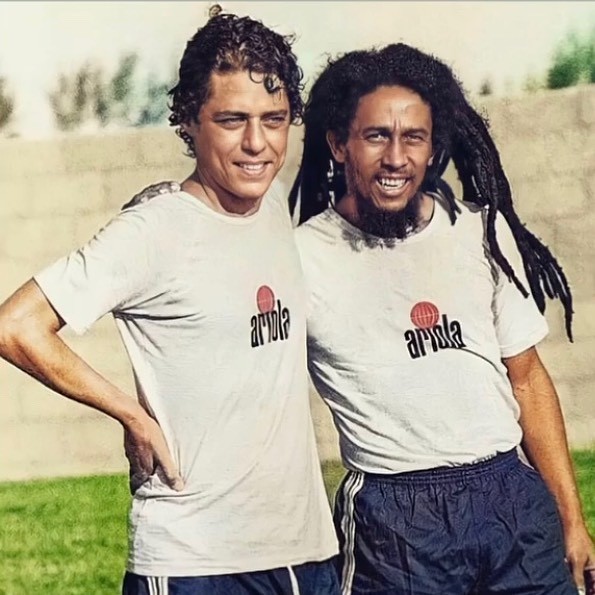 Chico Buarque e Bob Marley (Foto: Reprodução / Instagram)