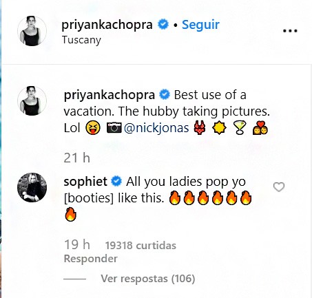 Priyanka Chopra e Sophie Turner (Foto: Instagram)