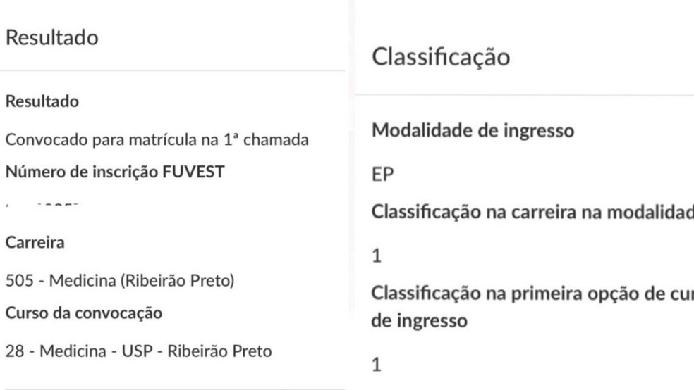 Estudante bauruense é aprovada em 1º lugar em medicina na Fuvest 2022 — Foto: Laura Guedes Barreto Gonçales /Arquivo Pessoal
