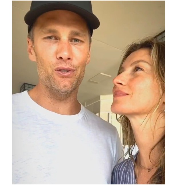 Tom Brady e Gisele Bundchen (Foto: Reprodução / Instagram)