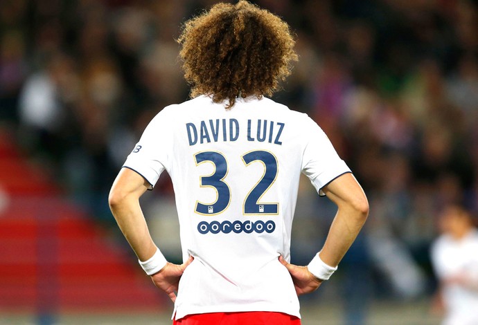 David Luiz, Caem X PSG (Foto: Agência Reuters)