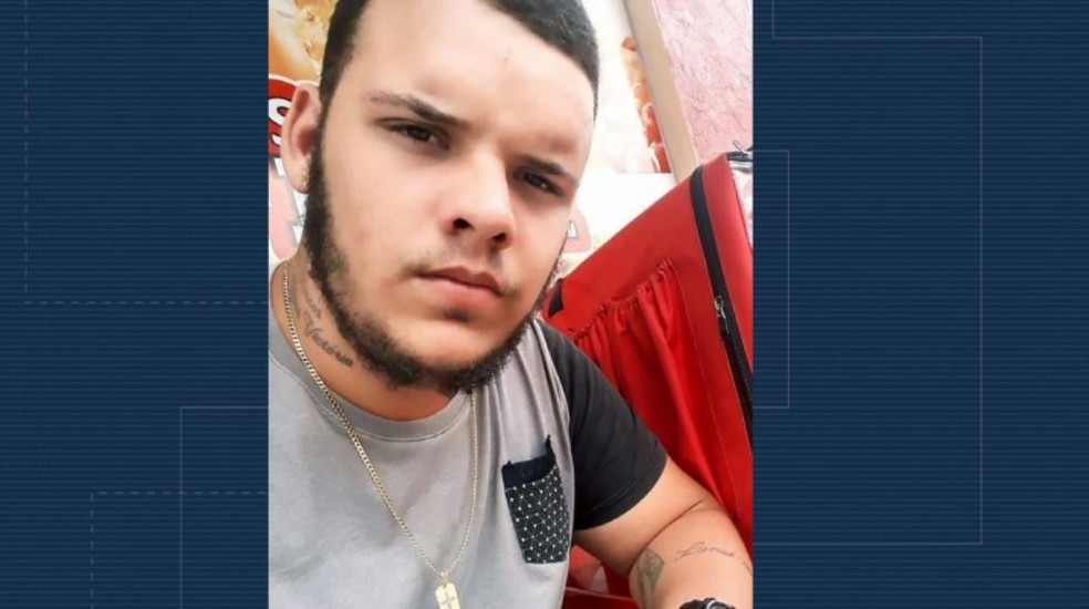 Matheus Silva, de 21 anos, foi morto e baleado à queima-roupa em Barretos (SP) — Foto: Reprodução/EPTV
