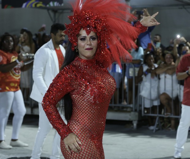 Viviane Araujo na abertura do Rio Carnaval 2022 (Foto: Roberto FIlho/Brazil News)