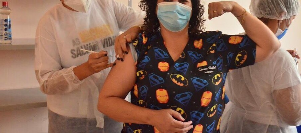 Vacinação contra Covid-19 em Rondônia  — Foto: Prefeitura de Vilhena/Divulgação